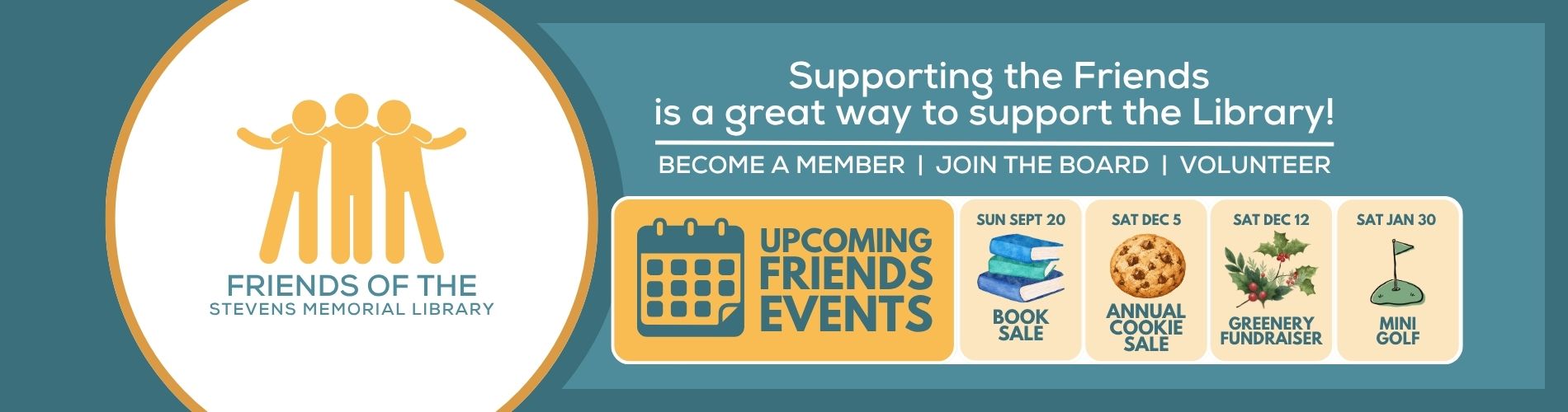 Friends of the Library graphic
