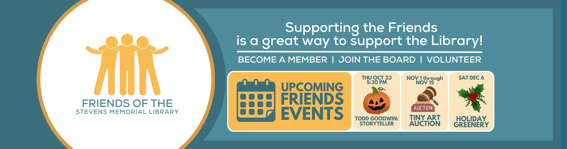 SML Friends of the Library graphic